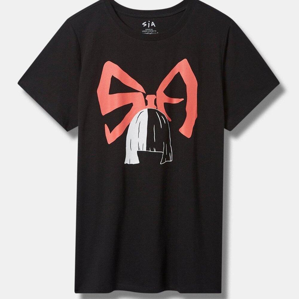 Torrid Sia Classic Fit Crew Neck Tee, NWT, 2X